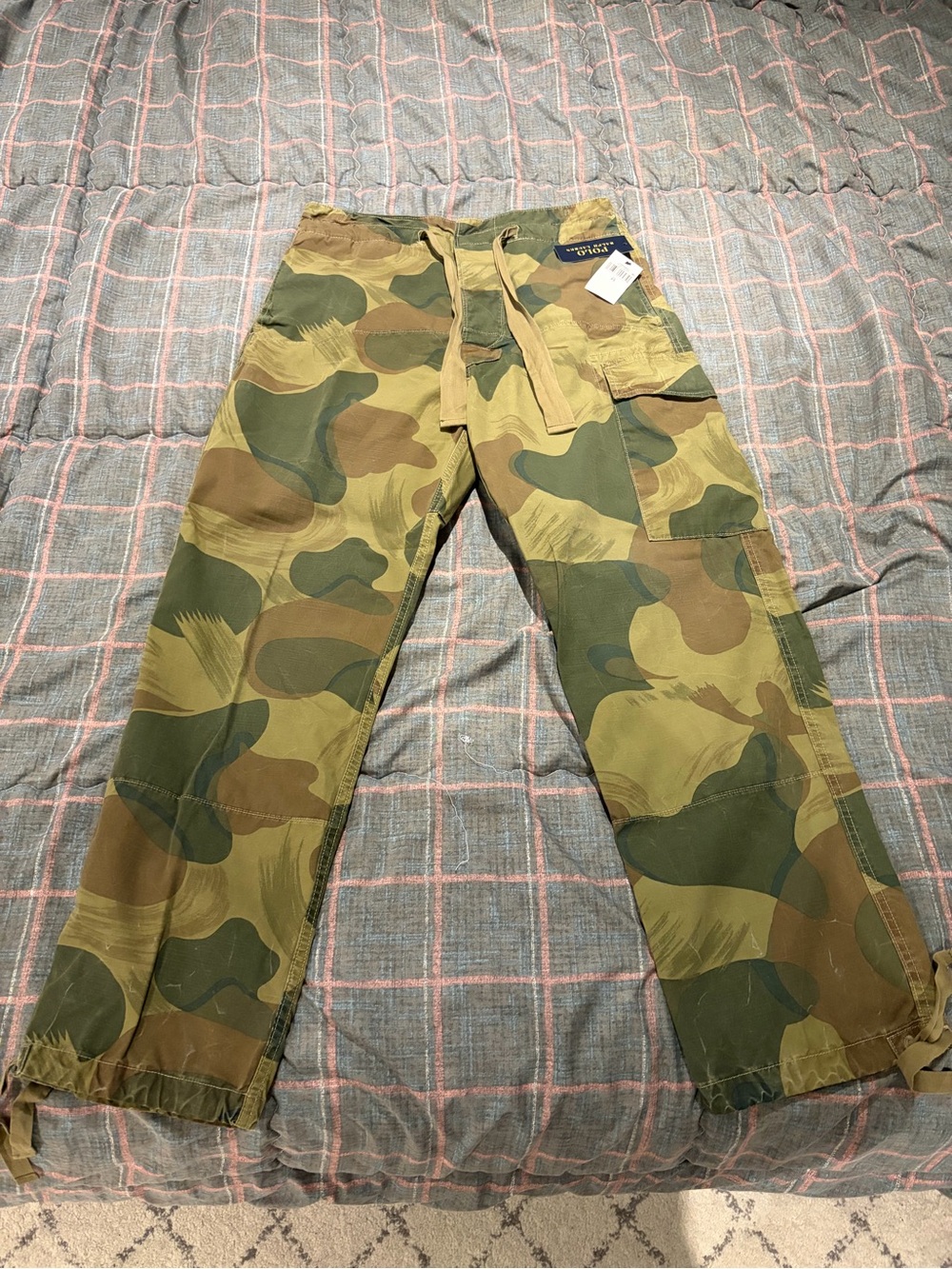 Polo by Ralph Lauren Men's Camouflage Cargo Pants - Olive/Brown